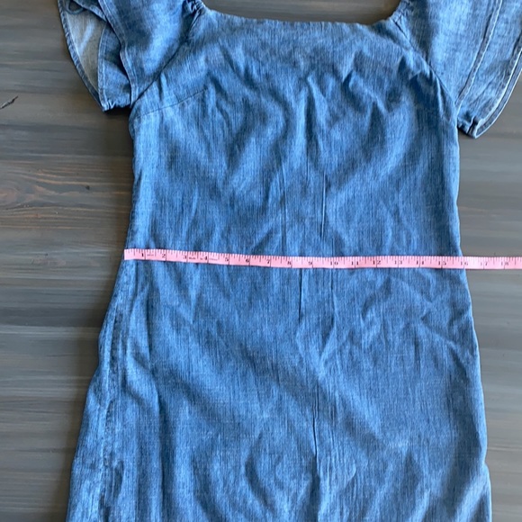 Alice + Olivia "Tula" chambray minidress XS - Picture 13 of 14